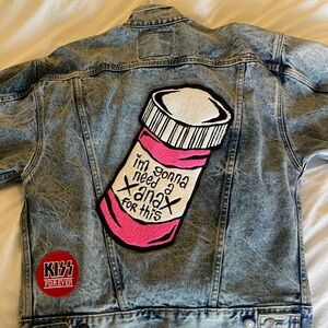 Custom vintage Levi’s jean jacket